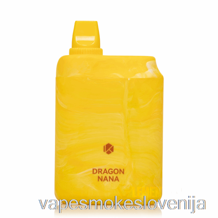 Vape Petrol Kadobar X Pk Znamke Pk5000 Za Enkratno Uporabo Dragon Nana